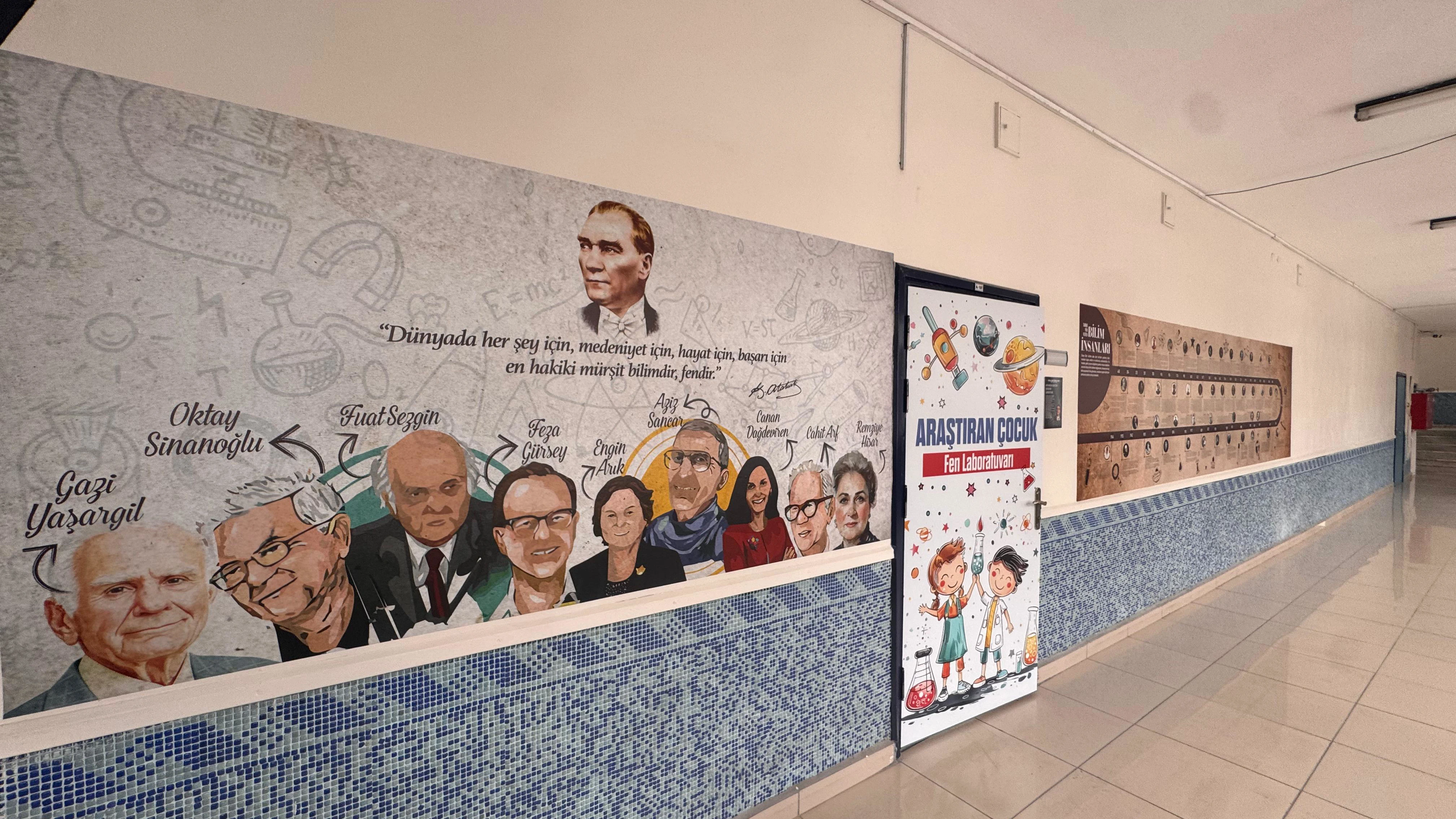 Aziz Sancar Araştıran Çocuk Fen Laboratuvarı Kuruldu